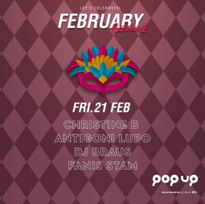 Pop Up 21/02/2020